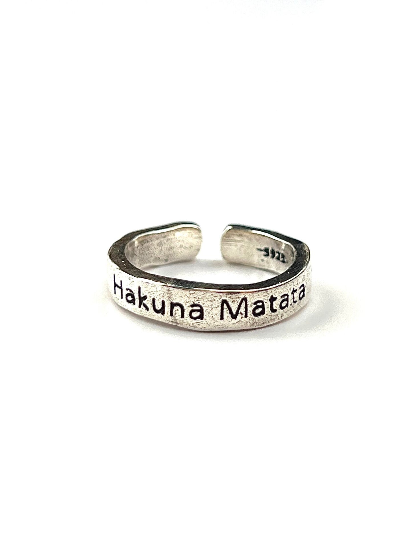 Hakuna Matata Adjustable Ring
