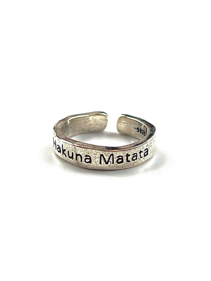 Hakuna Matata Adjustable Ring