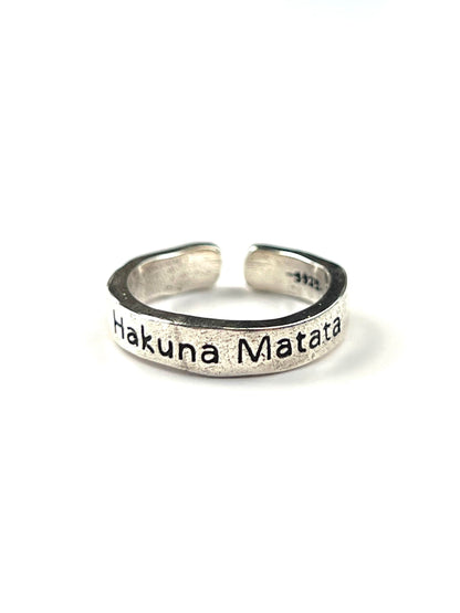 Hakuna Matata Adjustable Ring