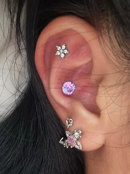 Millennial Pink Earring Set
