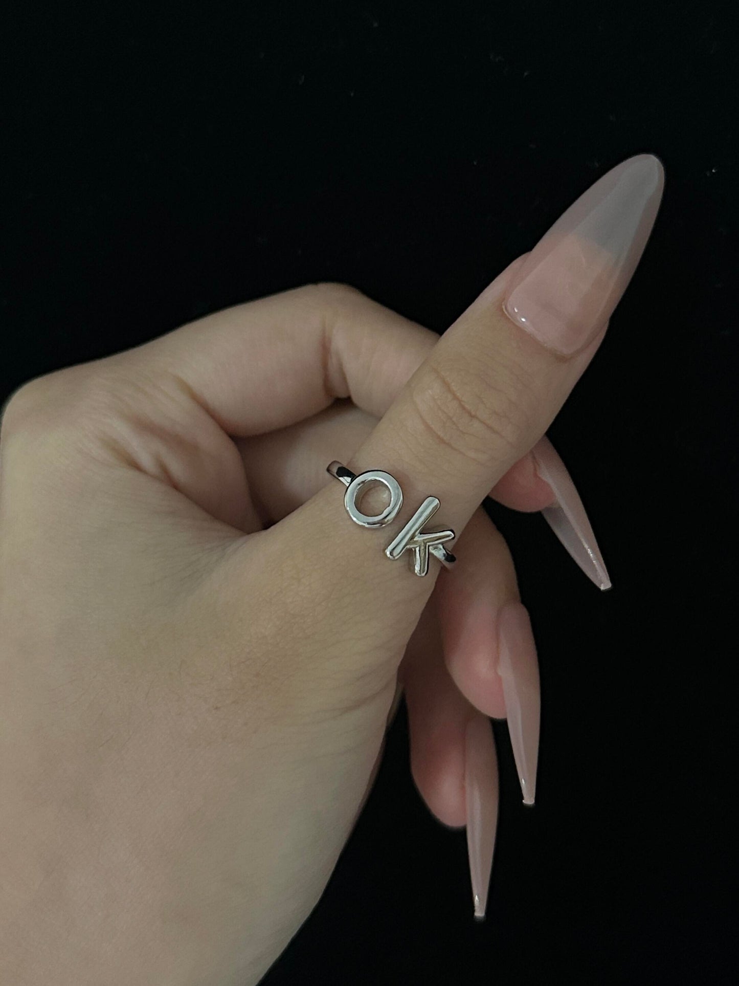 "OK" Ring