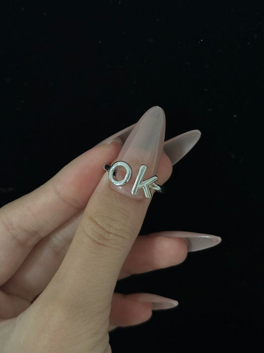 "OK" Ring