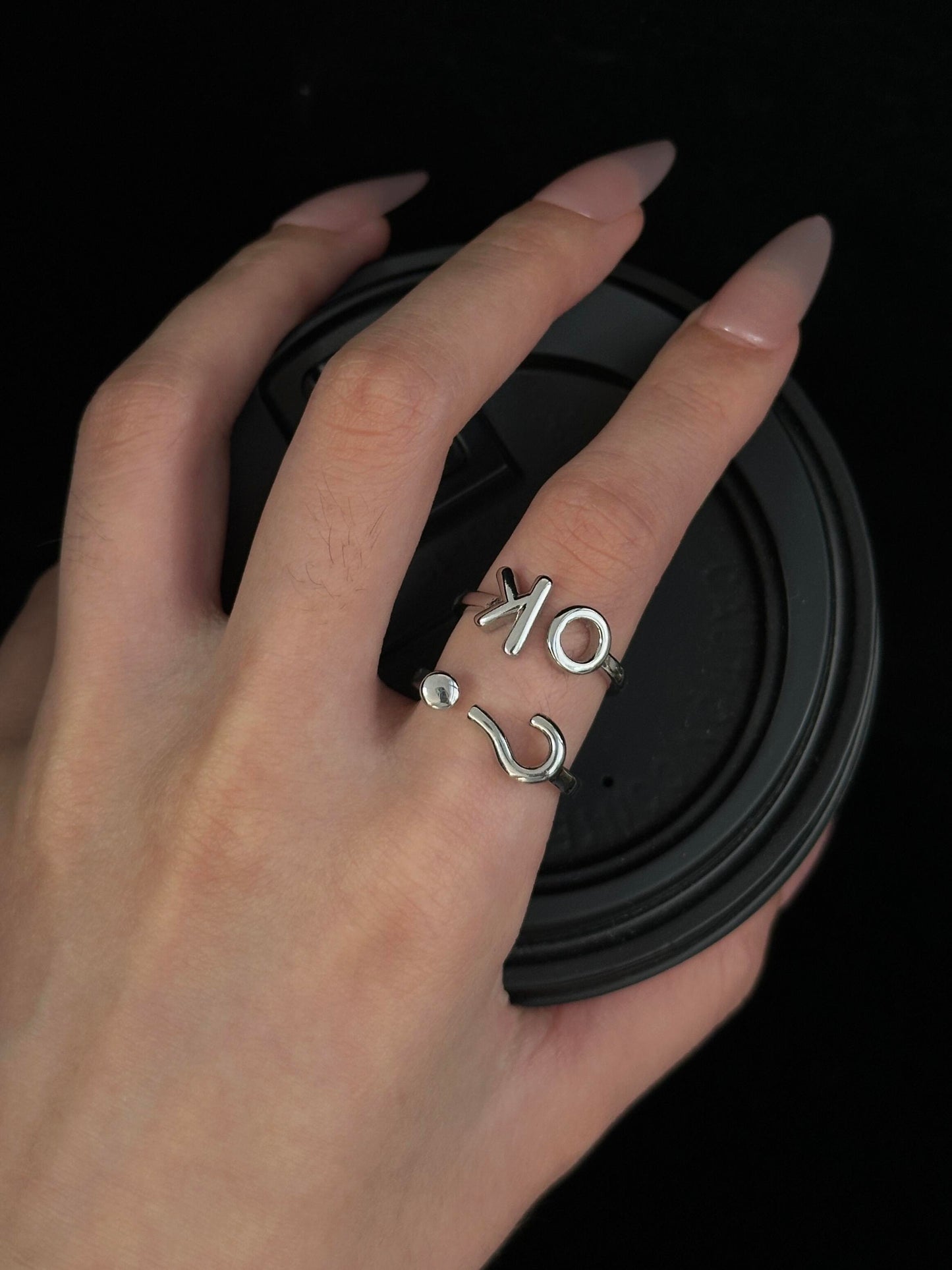 "OK" Ring