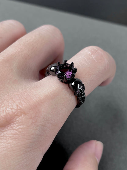 Vantablack Monarch Ring
