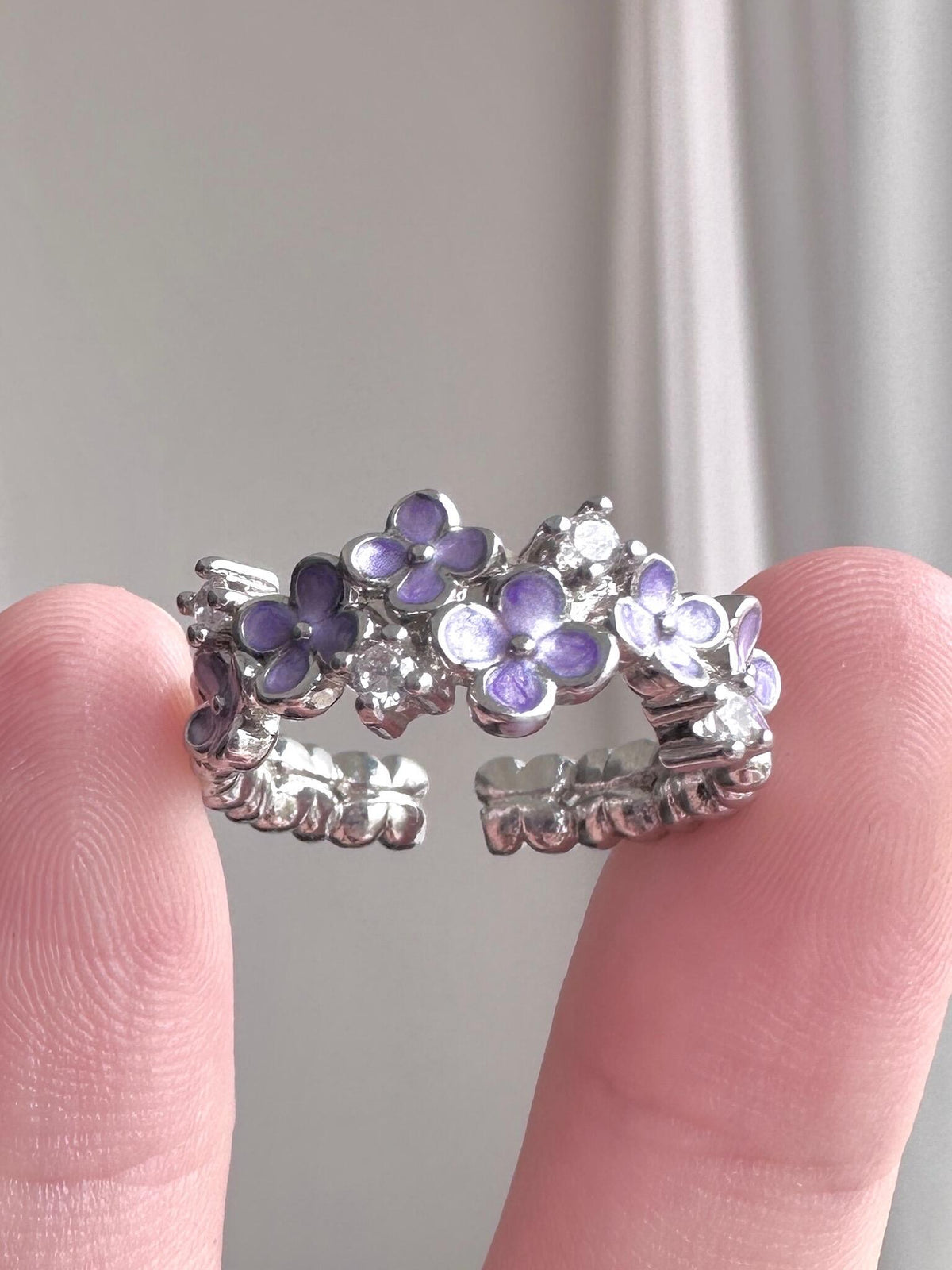 Lavender Bloom Ring