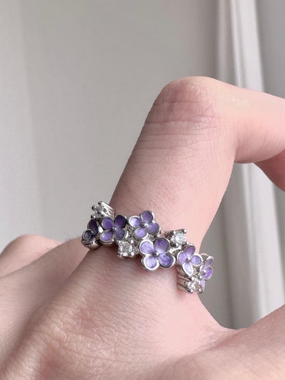 Lavender Bloom Ring