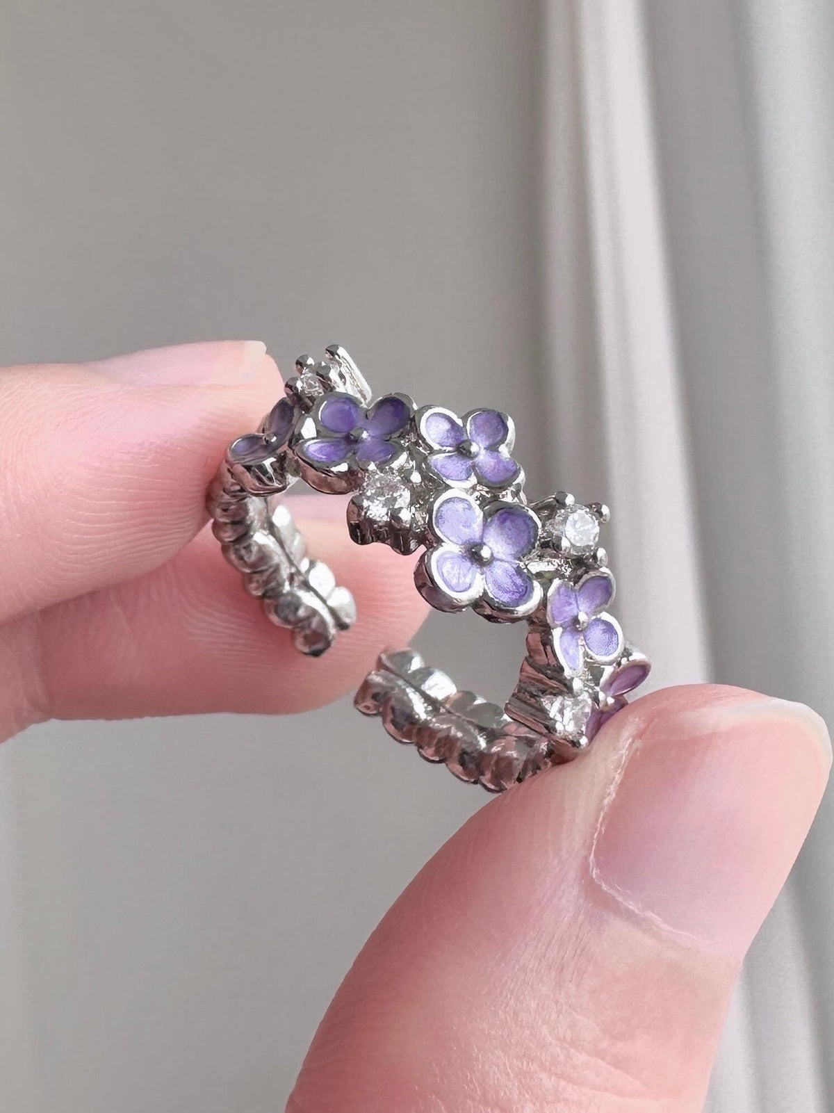Lavender Bloom Ring