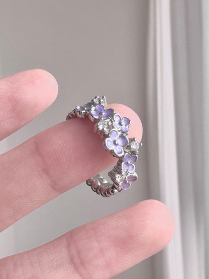 Lavender Bloom Ring