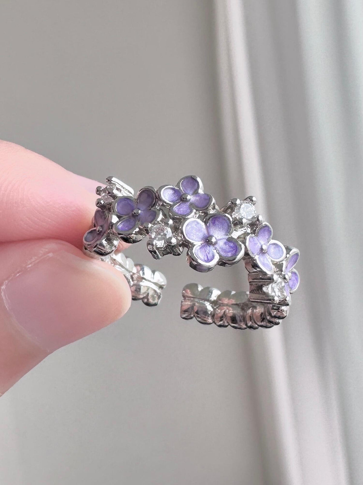 Lavender Bloom Ring