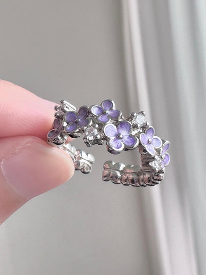 Lavender Bloom Ring