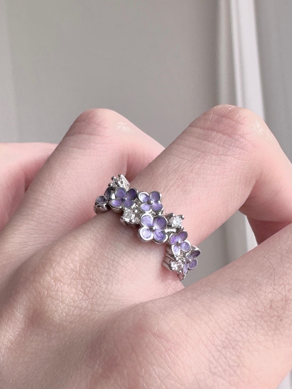 Lavender Bloom Ring