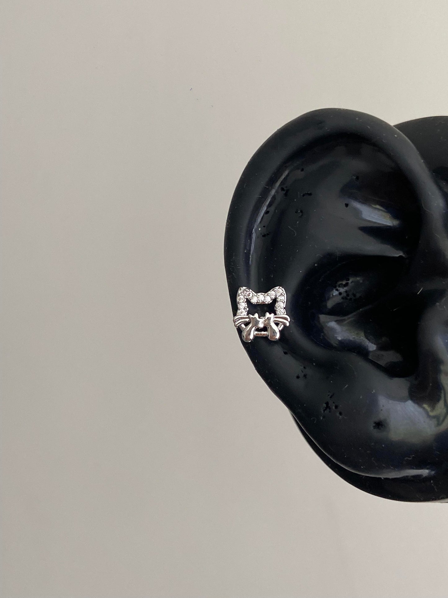 Peek-a-Boo Kitten Earrings