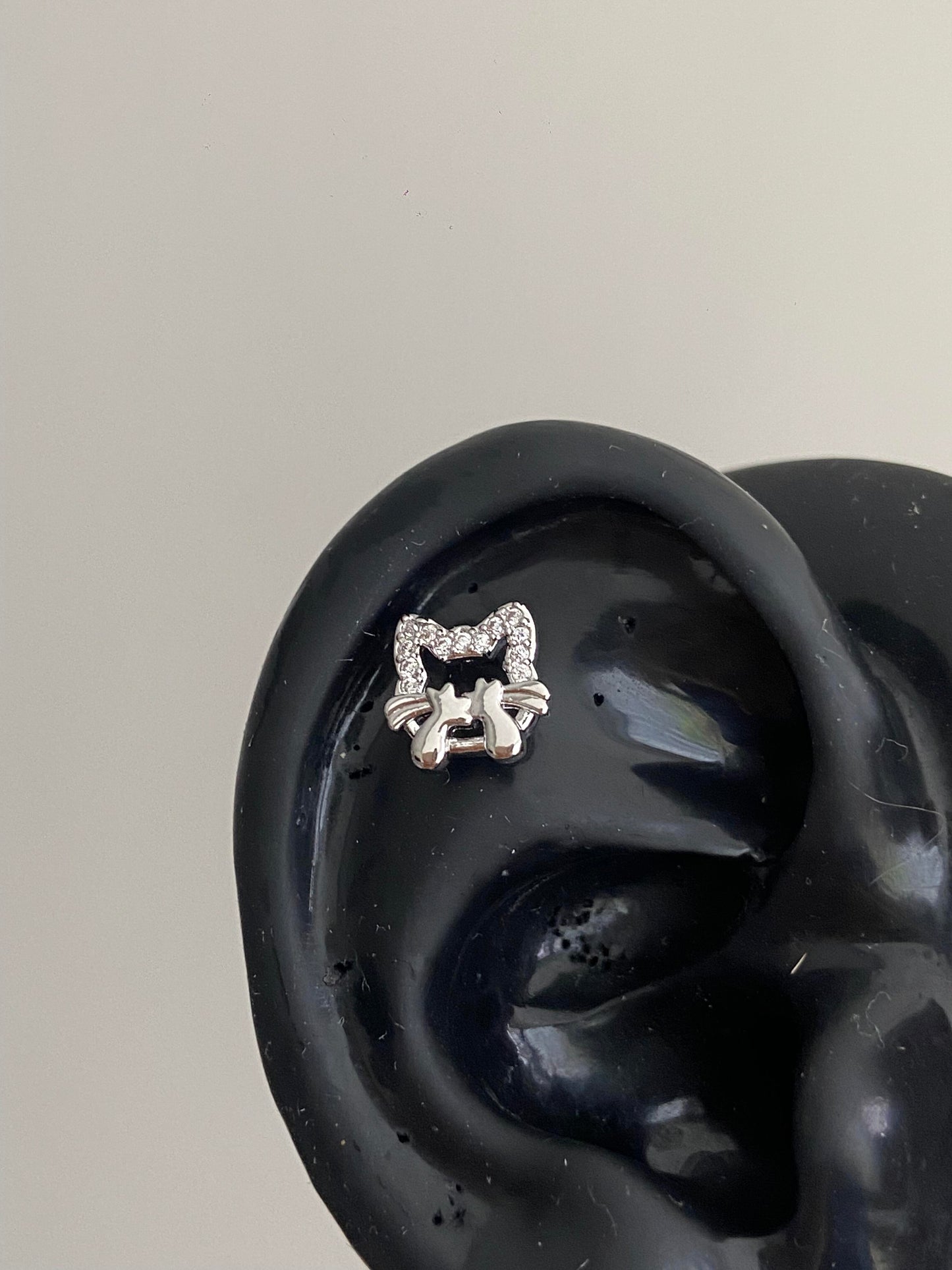 Peek-a-Boo Kitten Earrings