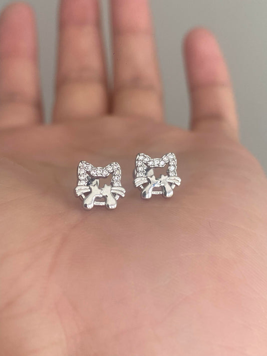 Peek-a-Boo Kitten Earrings