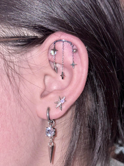 Starlume Chain Earrings