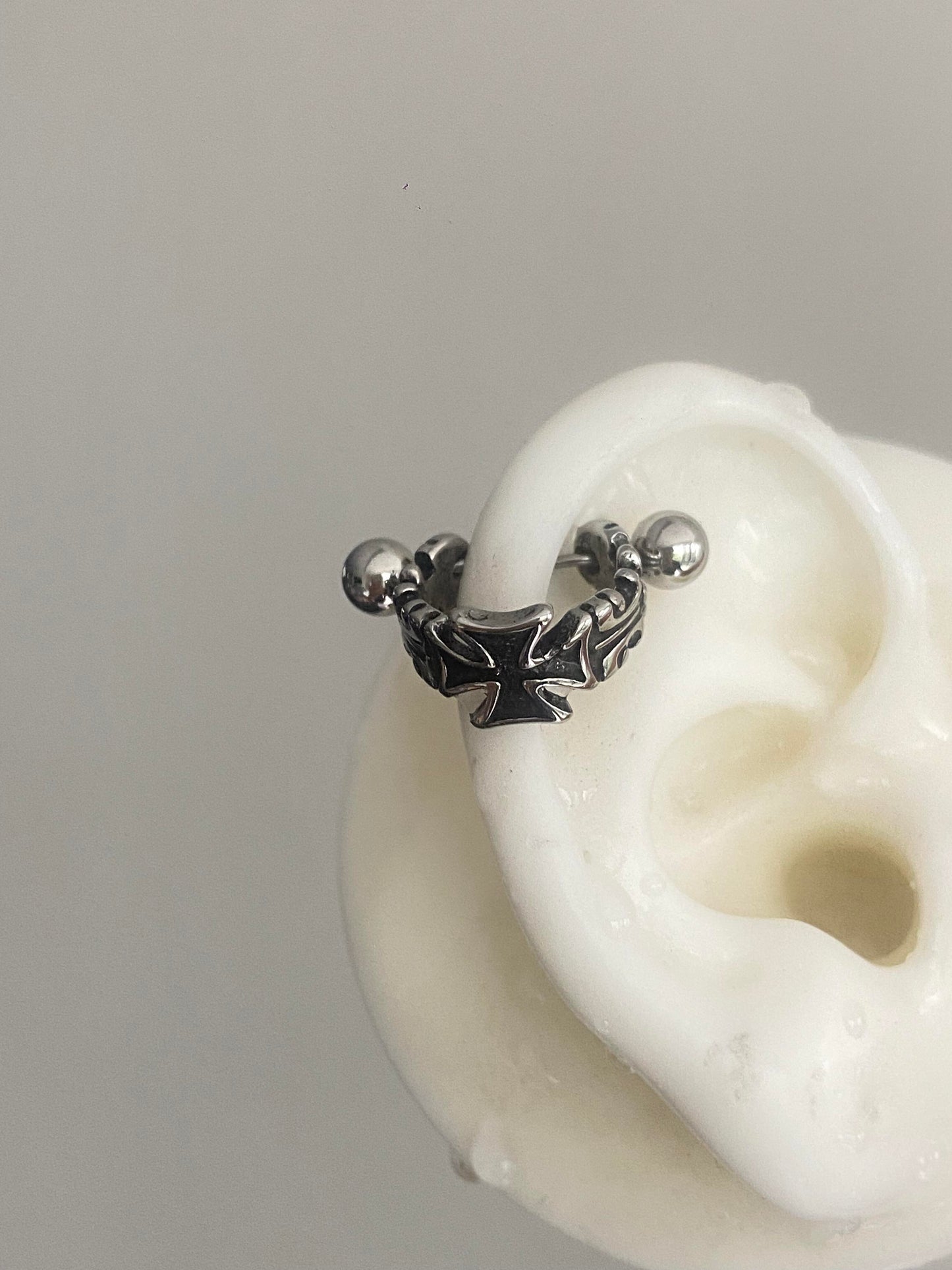 Mystic Cross Helix Earring