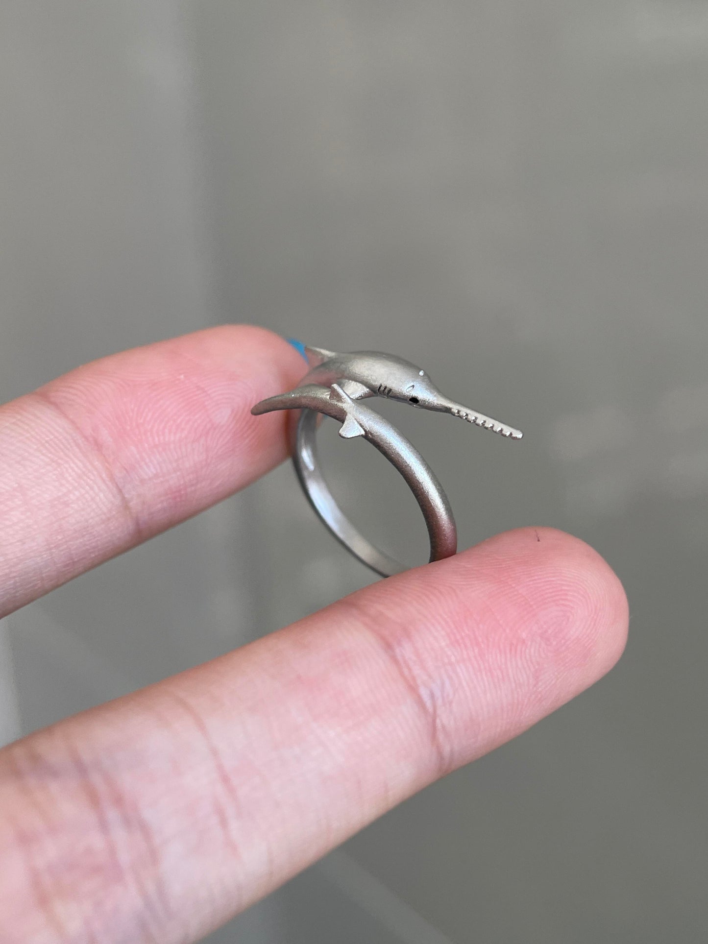 The Sawfish Sentinel Ring