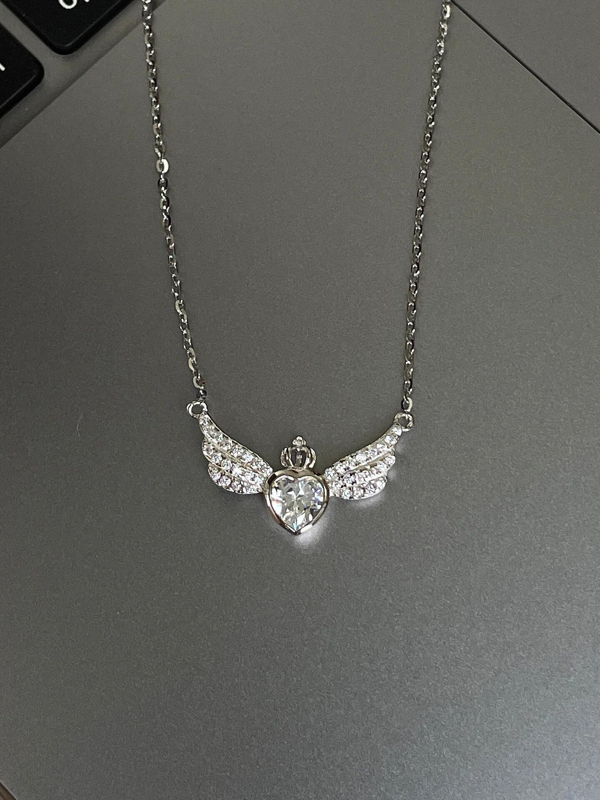 Little Angel Heart Necklace