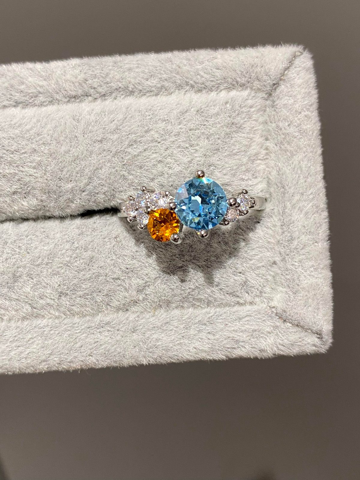 Ocean Glow Crystal Ring