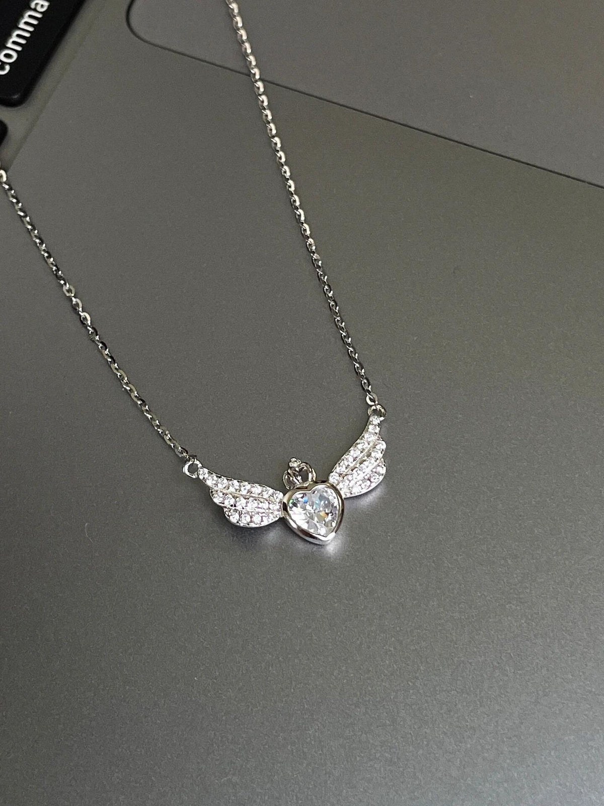 Little Angel Heart Necklace