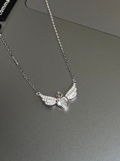 Little Angel Heart Necklace