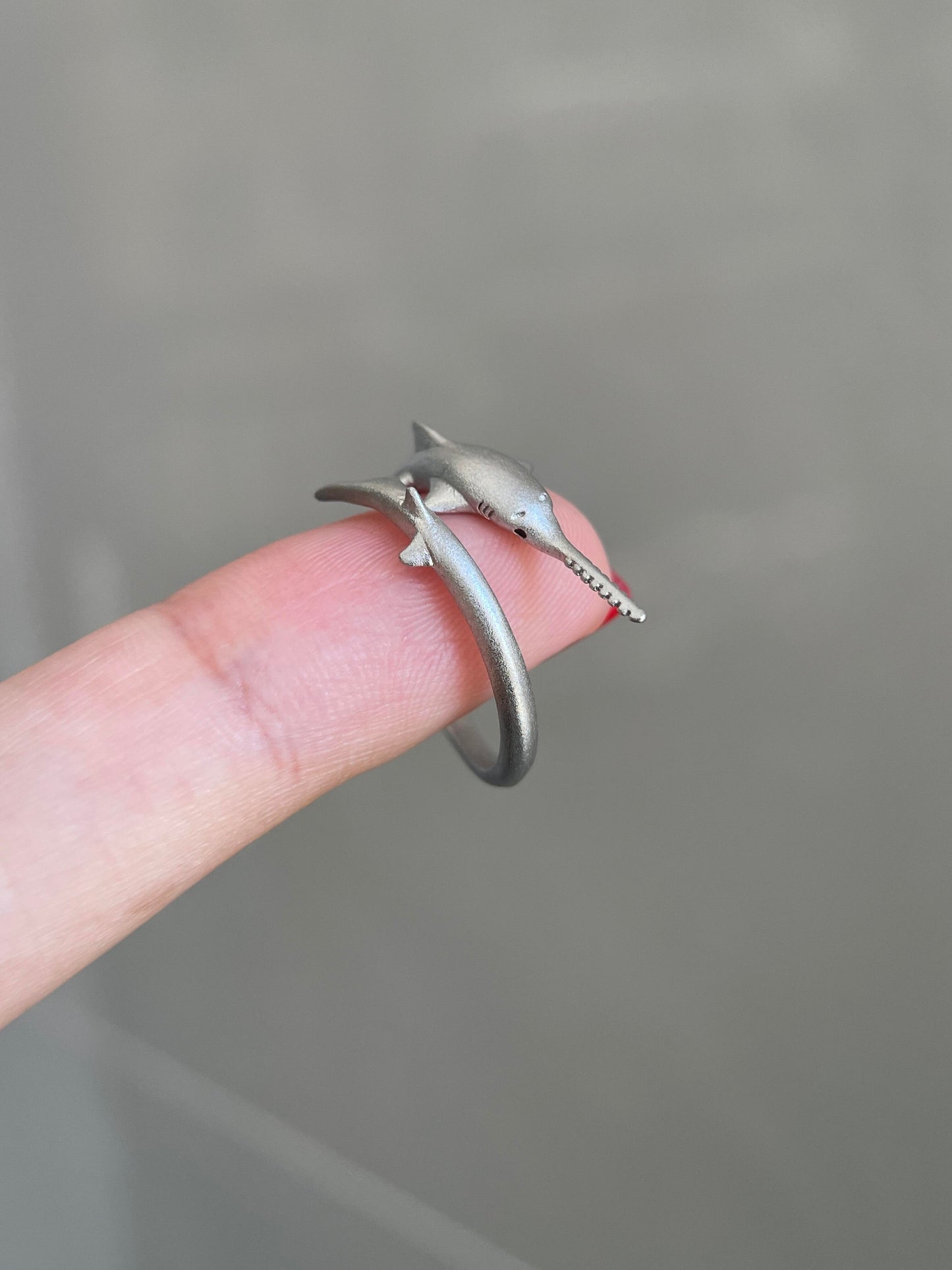 The Sawfish Sentinel Ring