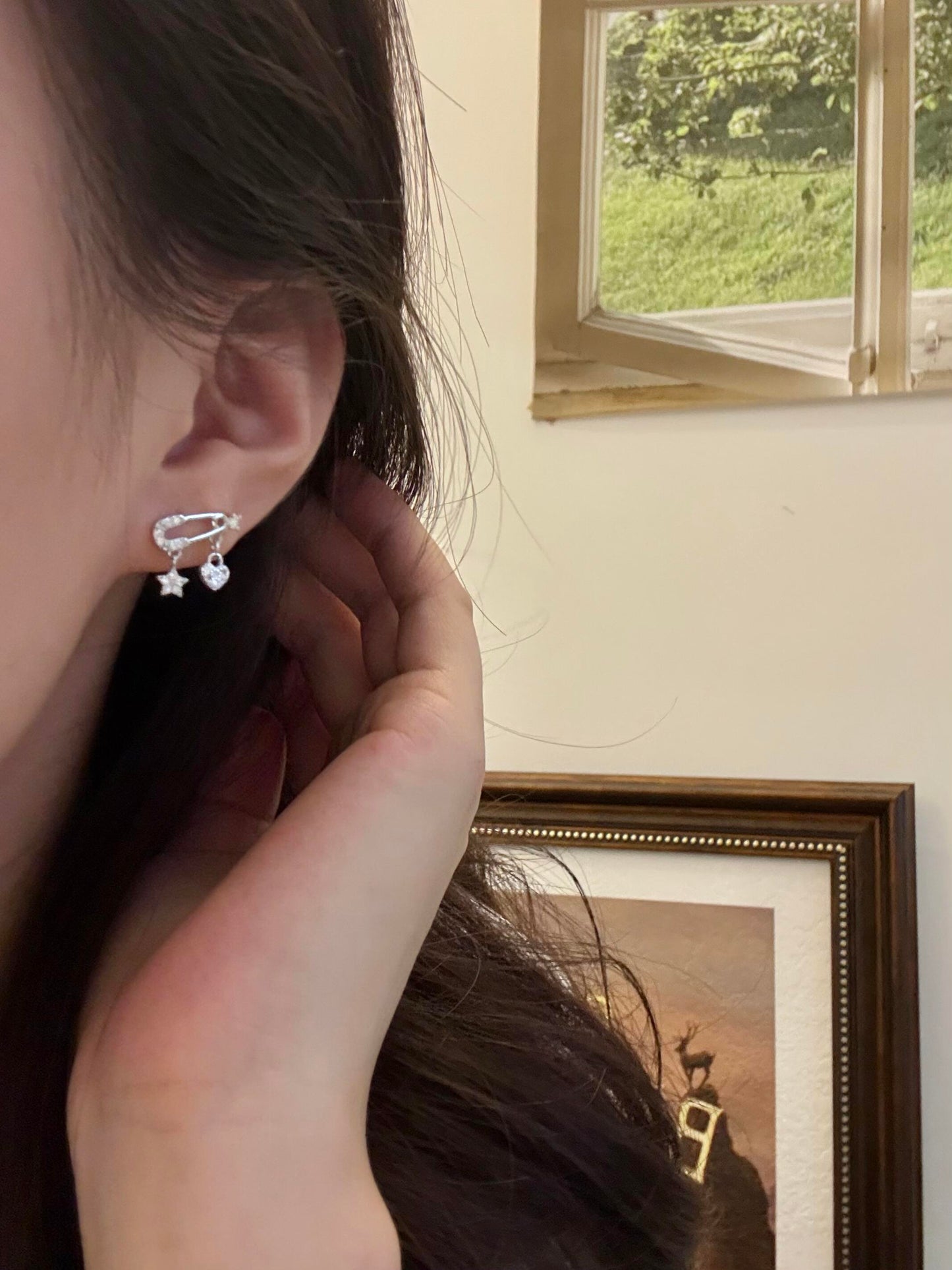 Unique Safety Pin Earrings