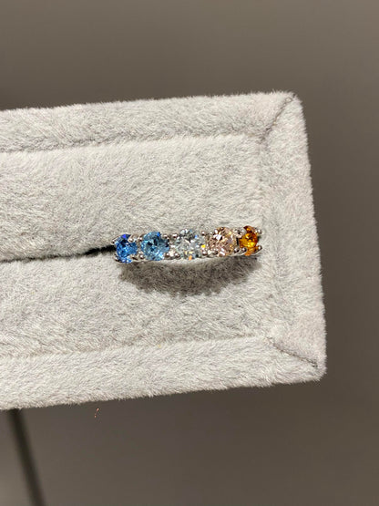 Ocean & Amber Ring