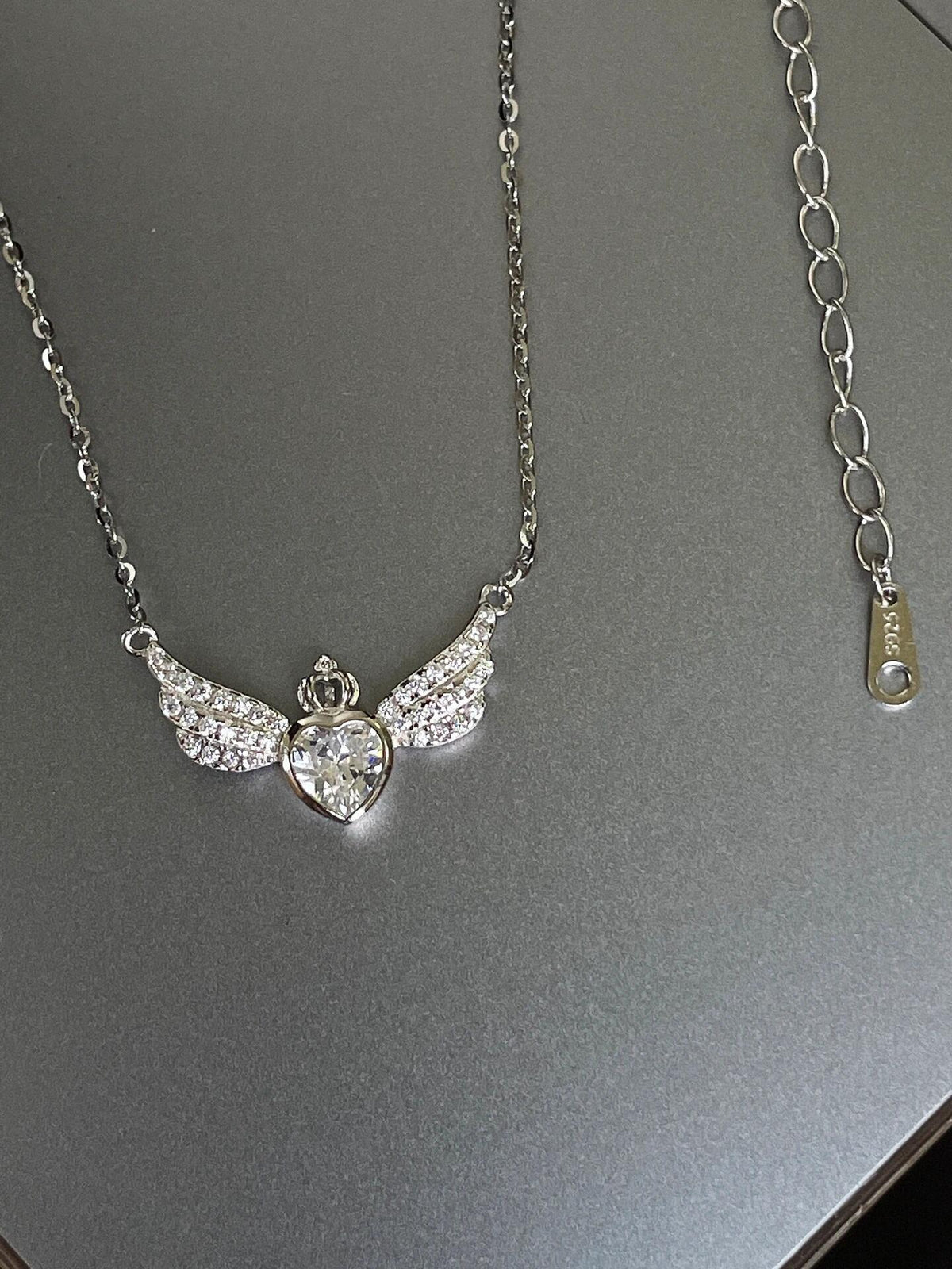 Little Angel Heart Necklace