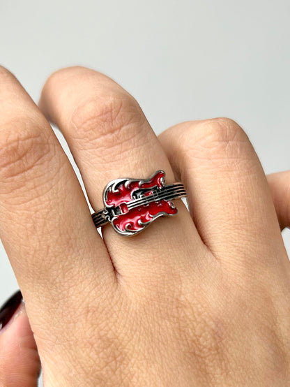 Rockstar Guitar Rings