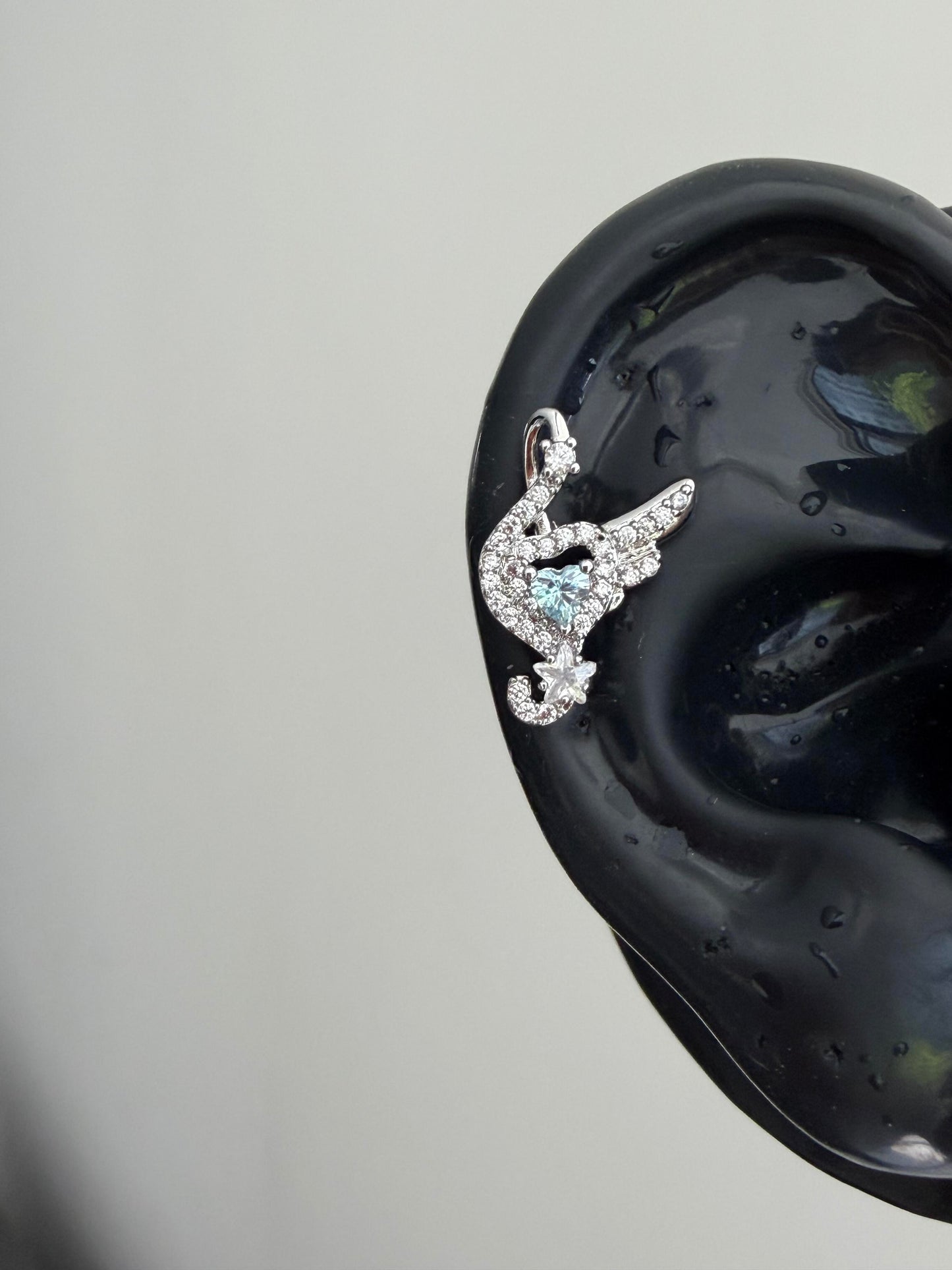 Sparkly Swan Cartilage Stud