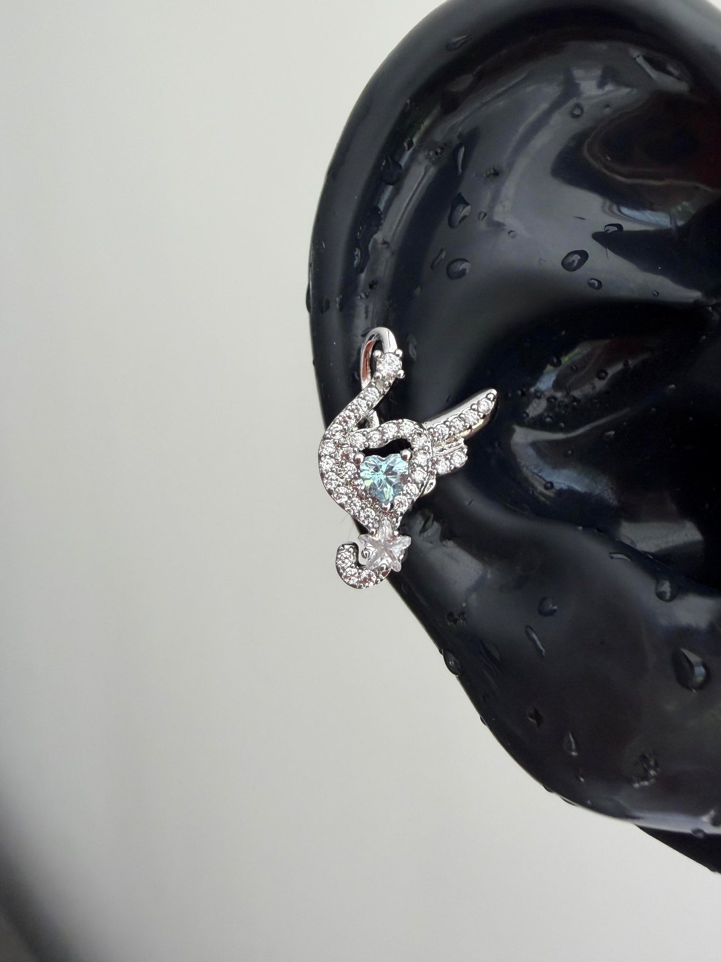 Sparkly Swan Cartilage Stud