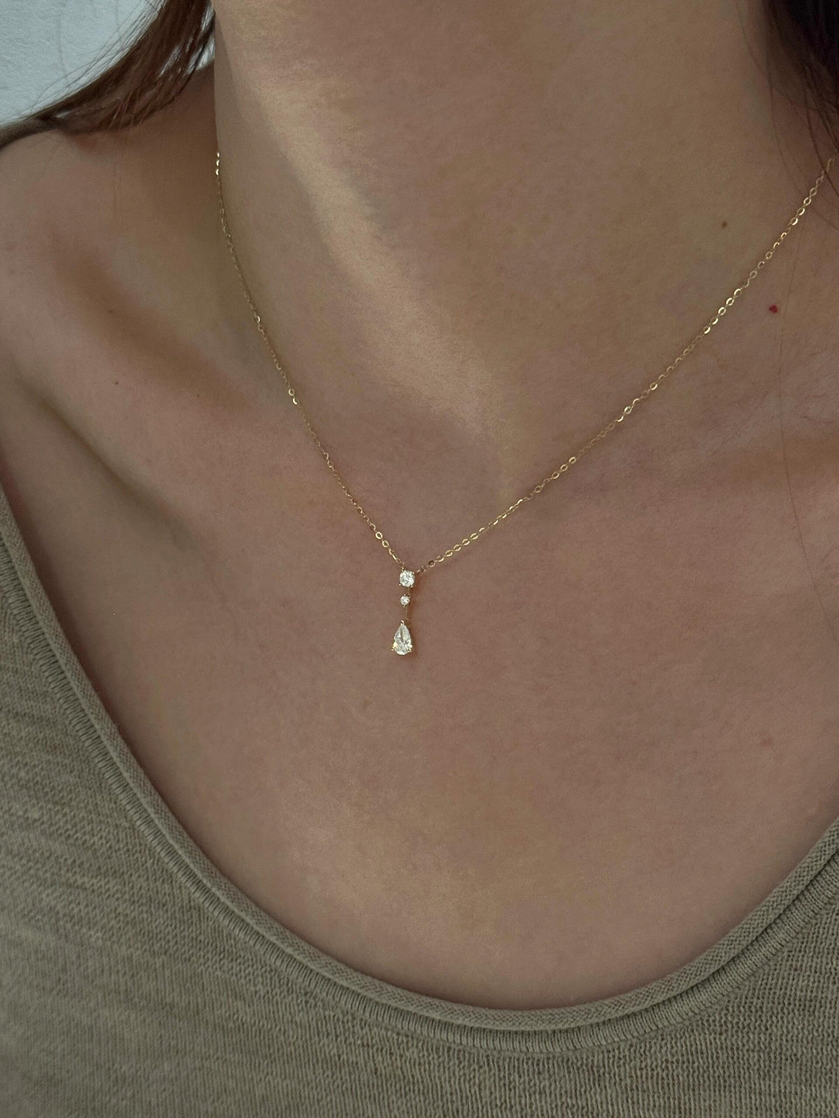 Eternal Teardrop Necklace