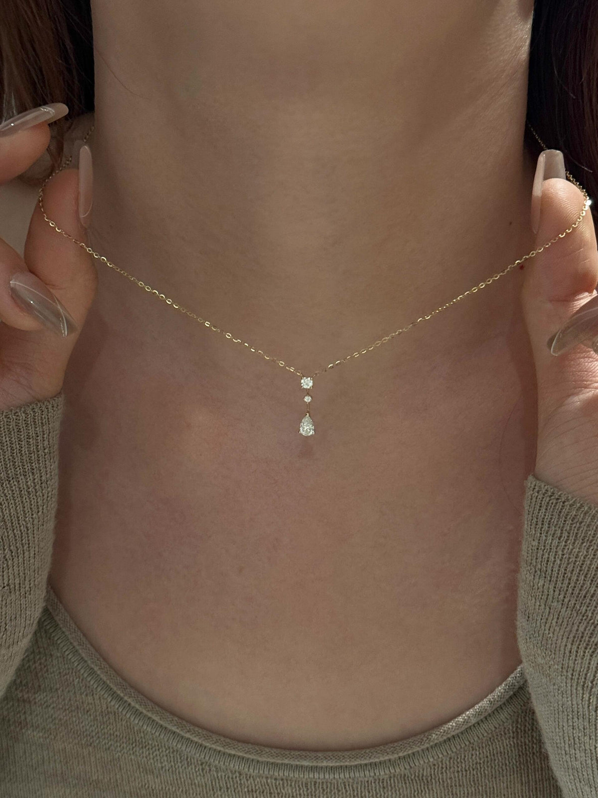 Eternal Teardrop Necklace