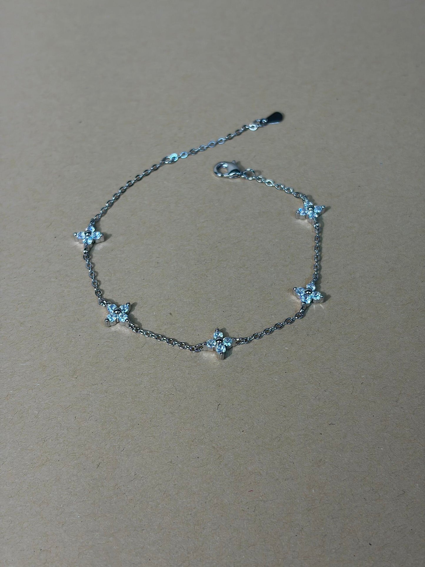 Lucky Clover Station Bracelet
