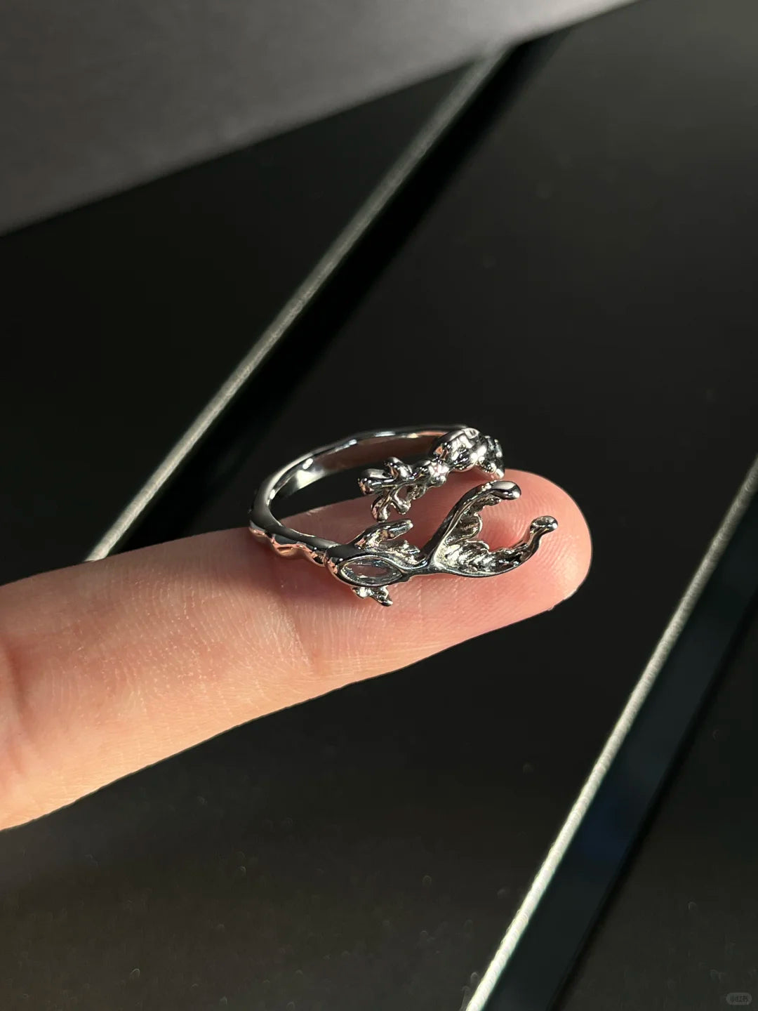 Ocean Siren Fin Adjustable Ring