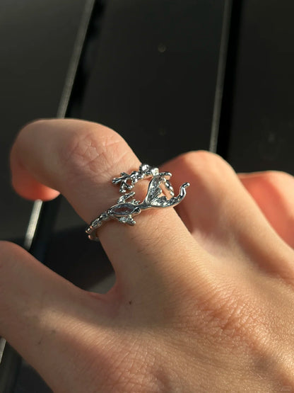 Ocean Siren Fin Adjustable Ring