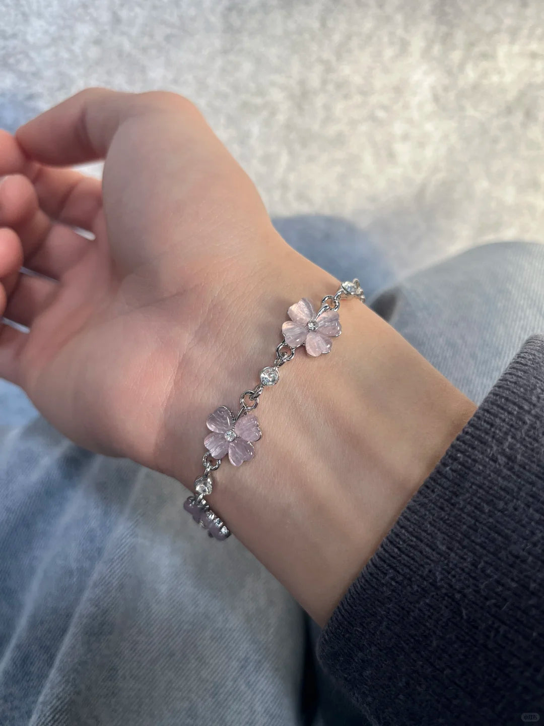 Cherry Blossom Sparkle Bracelet