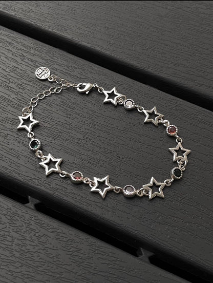 Celestial Star Gemstone Bracelet