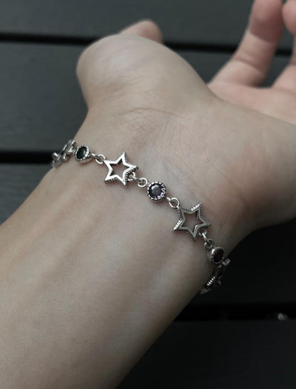 Celestial Star Gemstone Bracelet