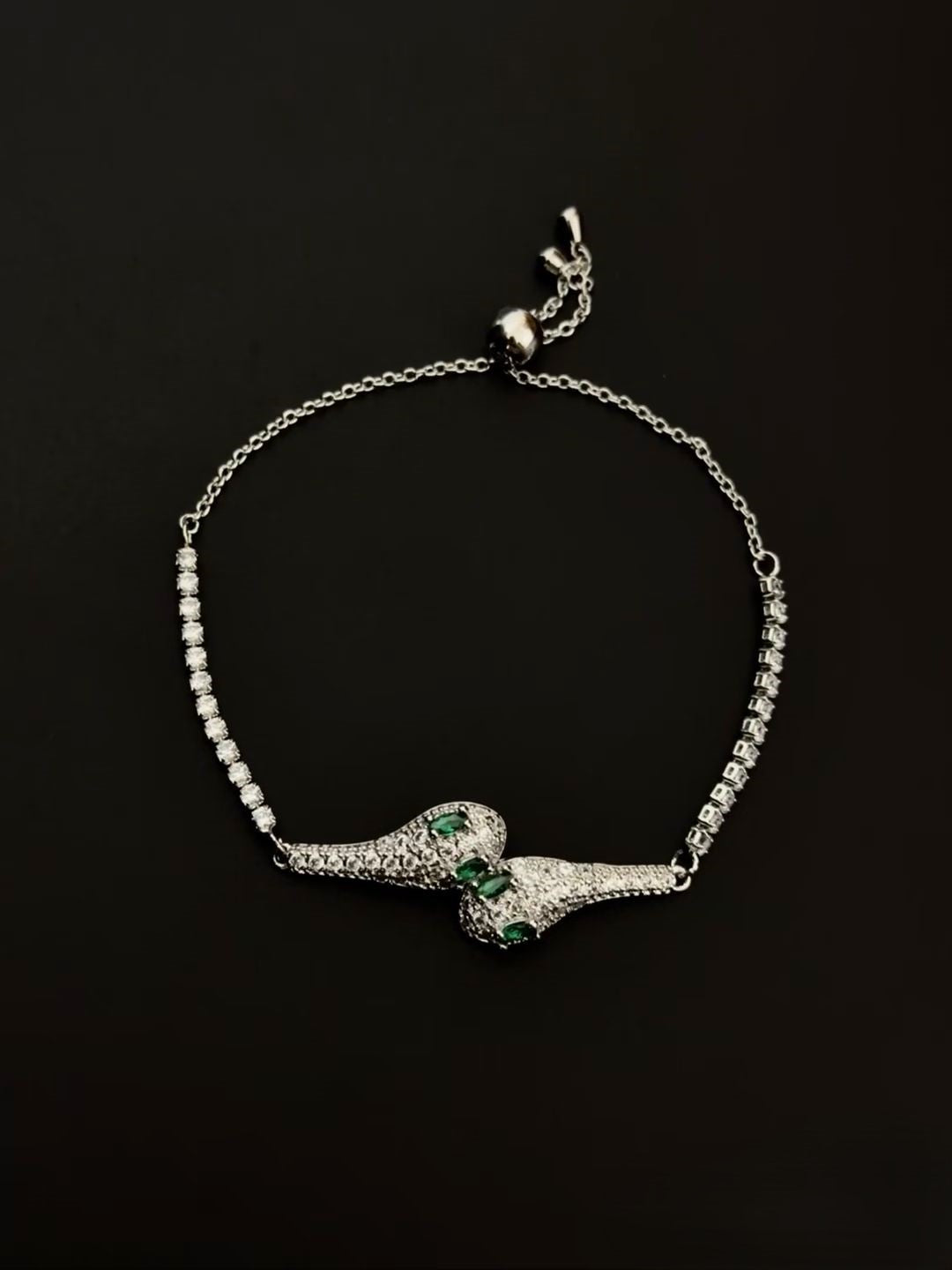 Silver Snake Bracelet