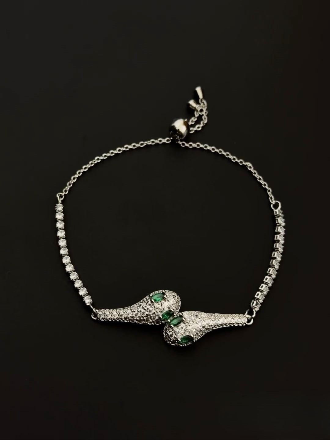 Silver Snake Bracelet