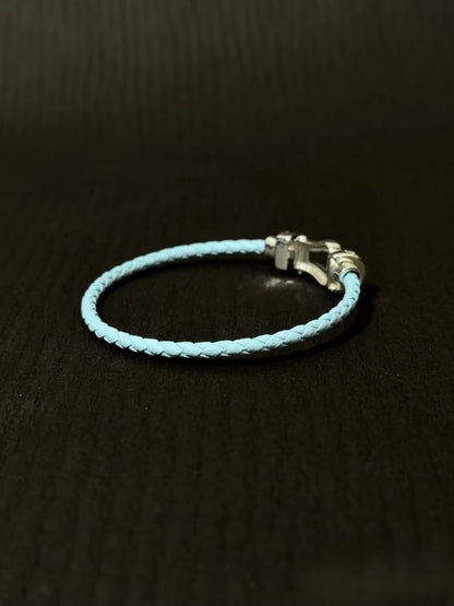 Pave Clasp Cord Bracelet