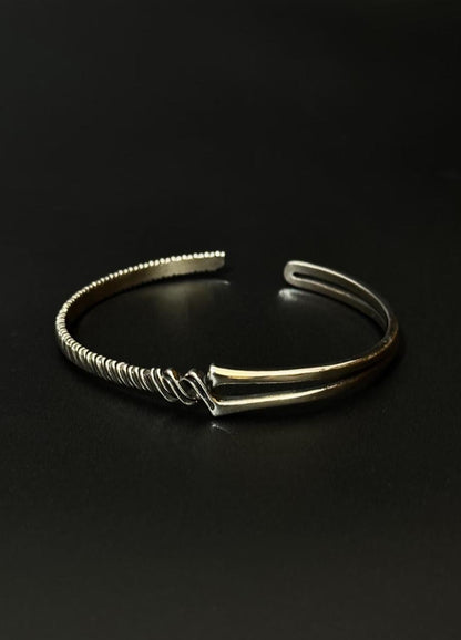 The Serpent Braid Cuff