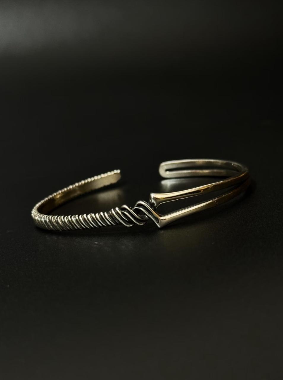 The Serpent Braid Cuff