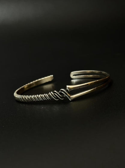 The Serpent Braid Cuff