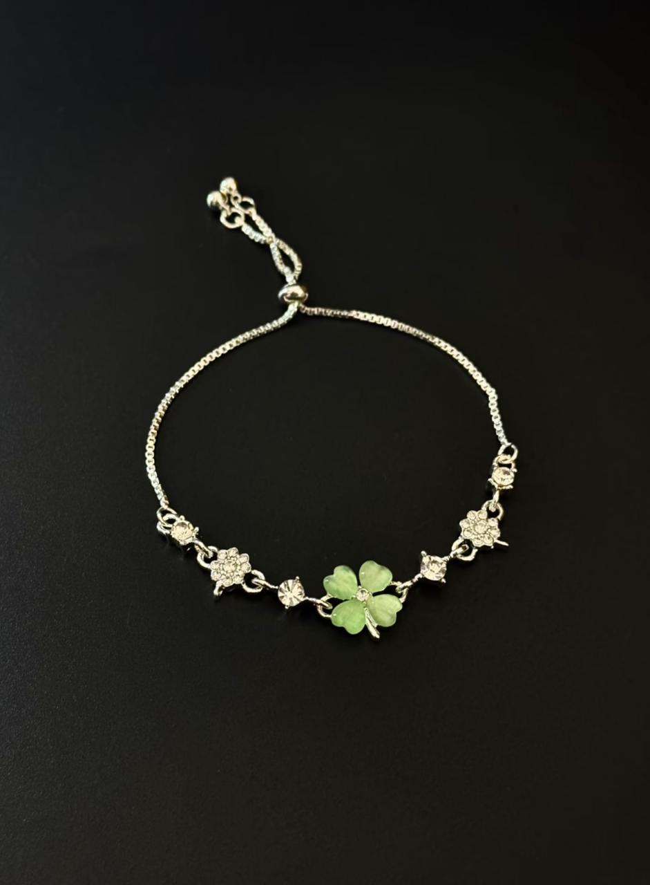 Mint Green Fortune Bracelet