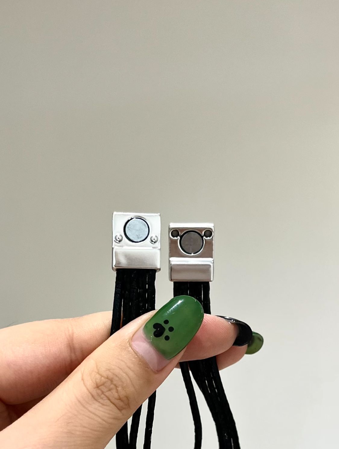 Black Triple Star Cord Bracelet