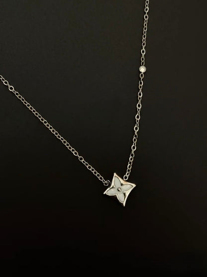 Dainty Petal Drop Necklace