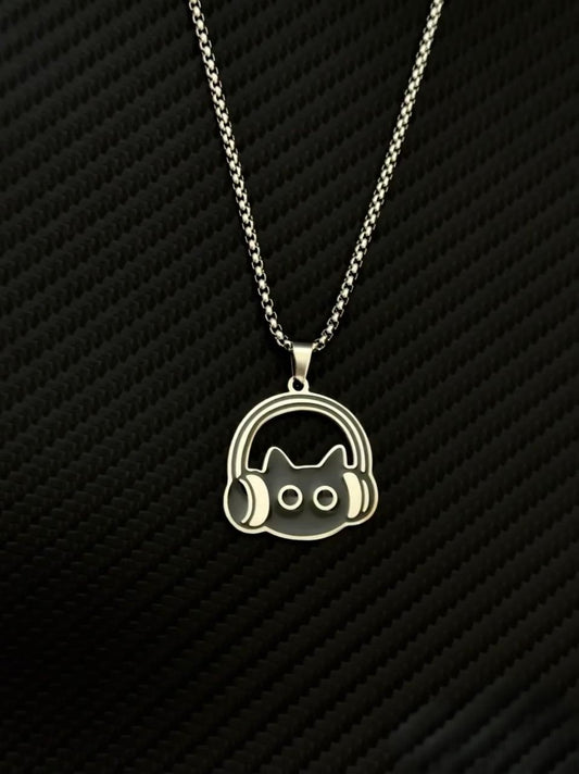 DJ Kitty Pendant